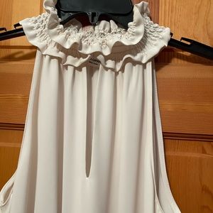 Amanda Uprichard cream cocktail dress Size Small